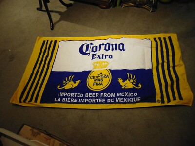 Corona Extra Beach Towel 28'' x 56'' (one Sided) 