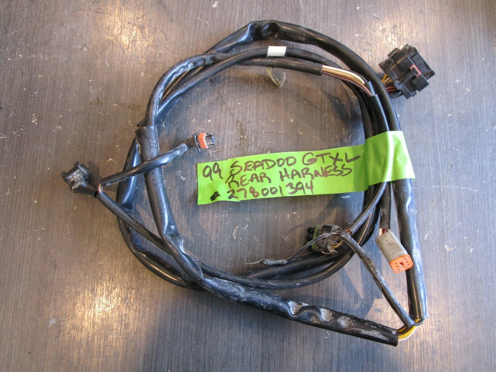 シードゥ GTX LIMITED 1999年モデル 純正 REAR HARNESS (部品番号278001394) 中古 [S583-070] 99 SEADOO GTXL REAR ELECTRICAL WIRING HARNESS 278001394 | eBay