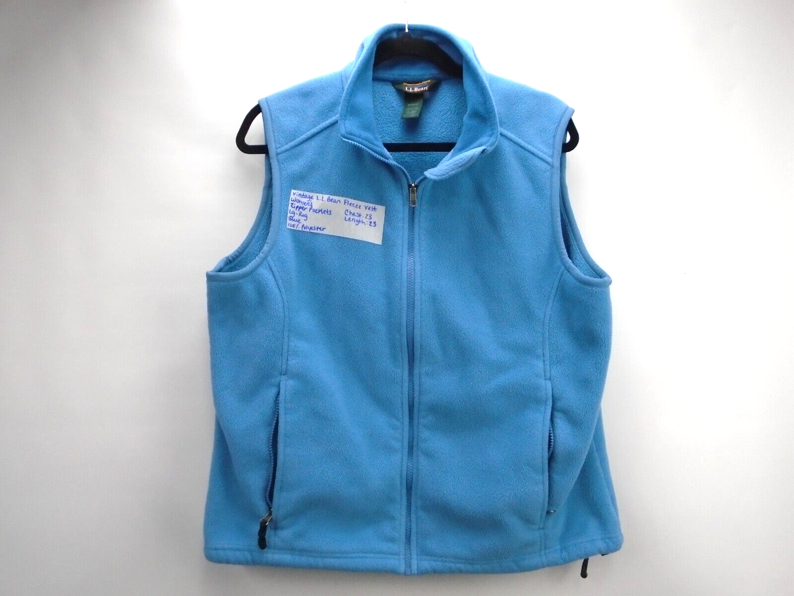 Light weight shop fleece vest