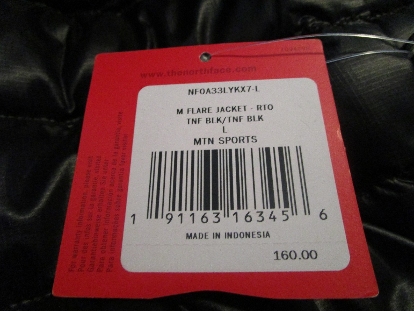 north face m flare jacket rto