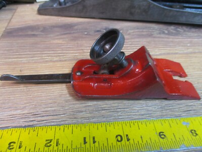 Vintage MILLER FALLS MOHAWK SHELBURN  Frog 2'' Woodworking Plane Part ORIGINAL