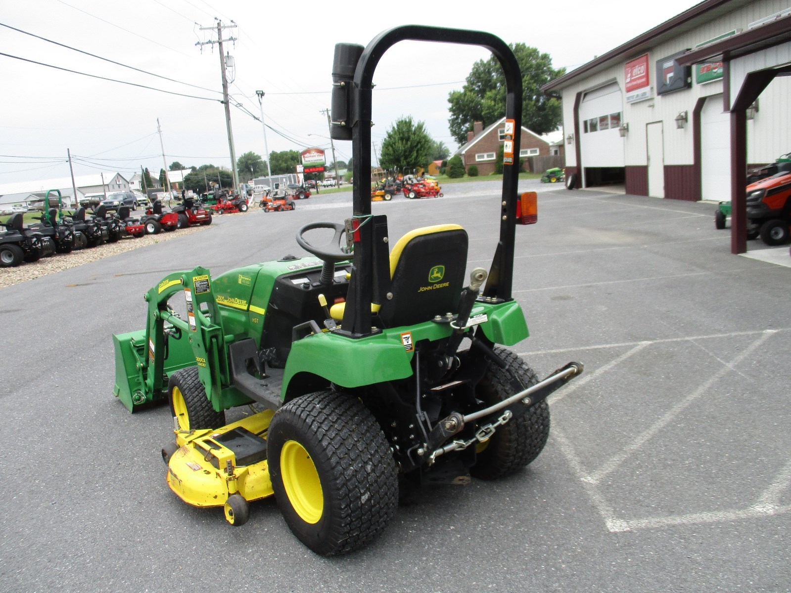2010 John Deere 2305 Tractor Loader Belly Mower