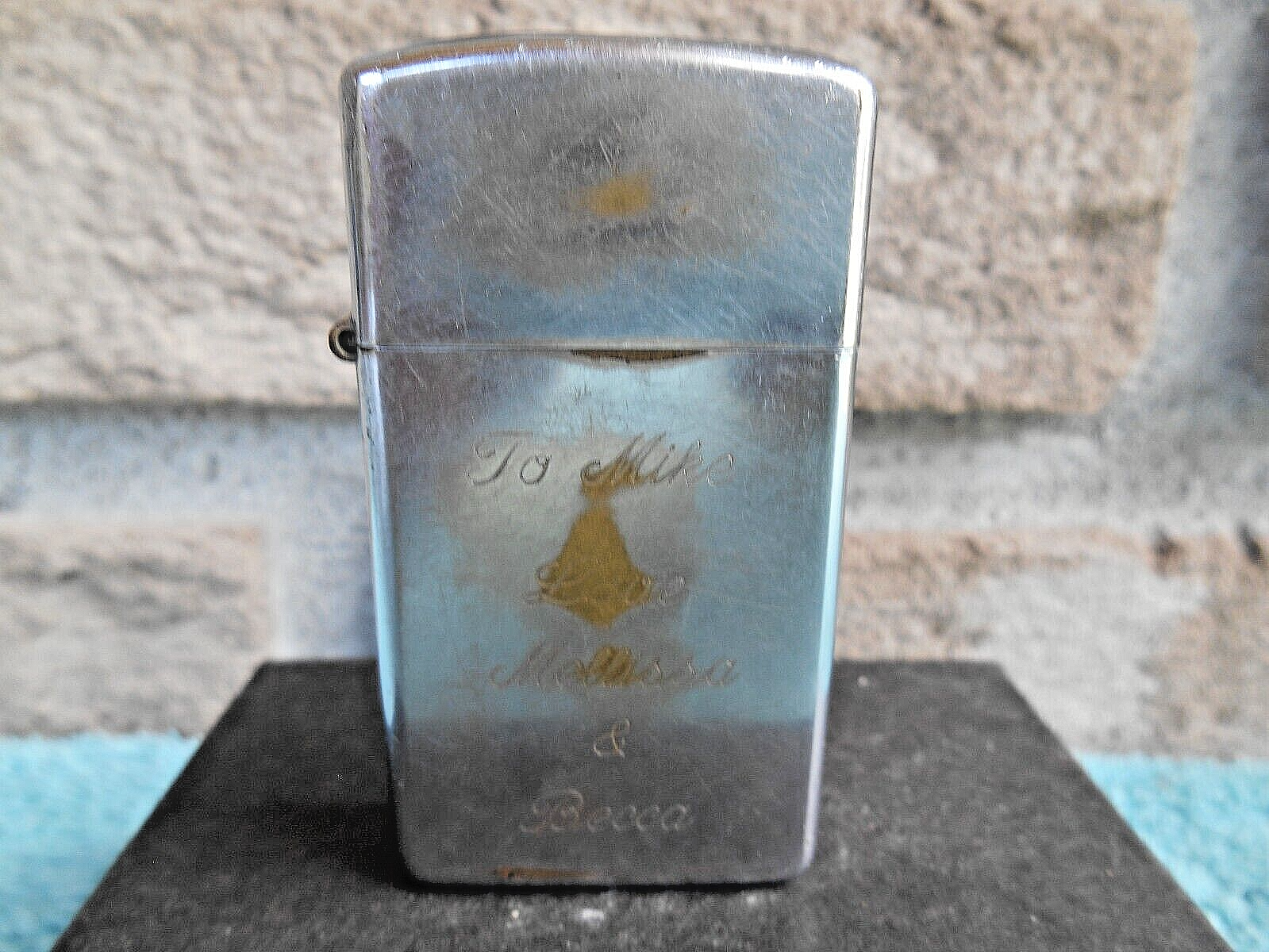 絶版/ヴィンテージ Zippo ジッポー 中古 2002年製造Sterling