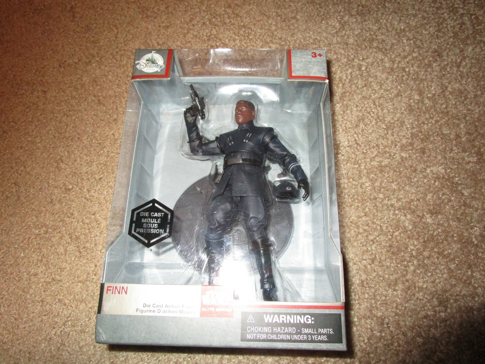 DISNEY STORE STAR WARS FINN FIRST ORDER DIE CAST ACTION FIGURE ELITE SERIES 