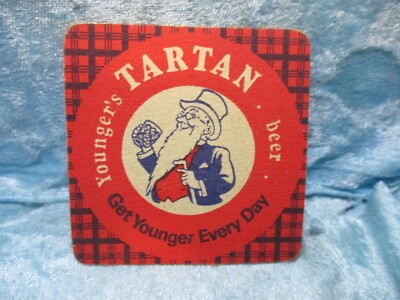 Younger's Tartan & Newcastle Brown Ale Beer Coaster