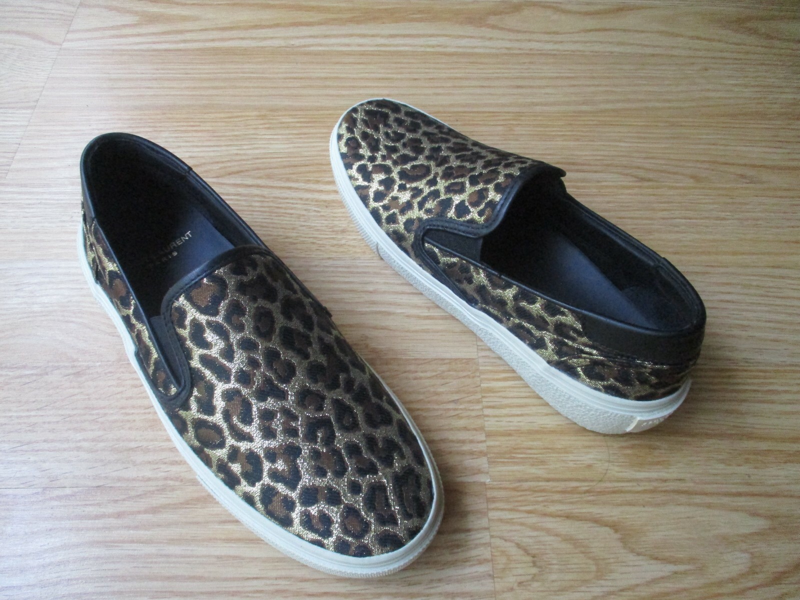 サンローラン Saint Laurent Mixed Leather Low-Top Sneakers | Neiman Marcus