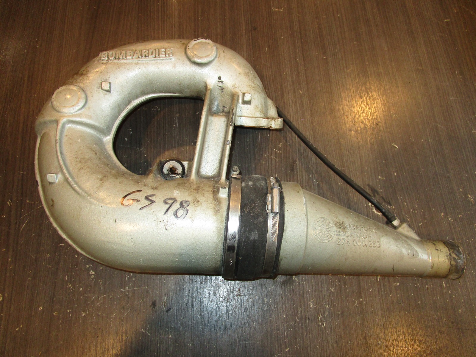 98 SEADOO GS EXHAUST PIPE 274000487 274000488 | eBay