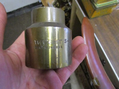 NOS Wright S356 3/4'' Drive 1-3/4'' 12 Point Shallow Impact Socket USA