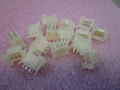 (15 NEW) 15-28-6066  MOLEX 6 POSITION BMI HEADER 4.2mm SNAP-IN PEG HOLE 