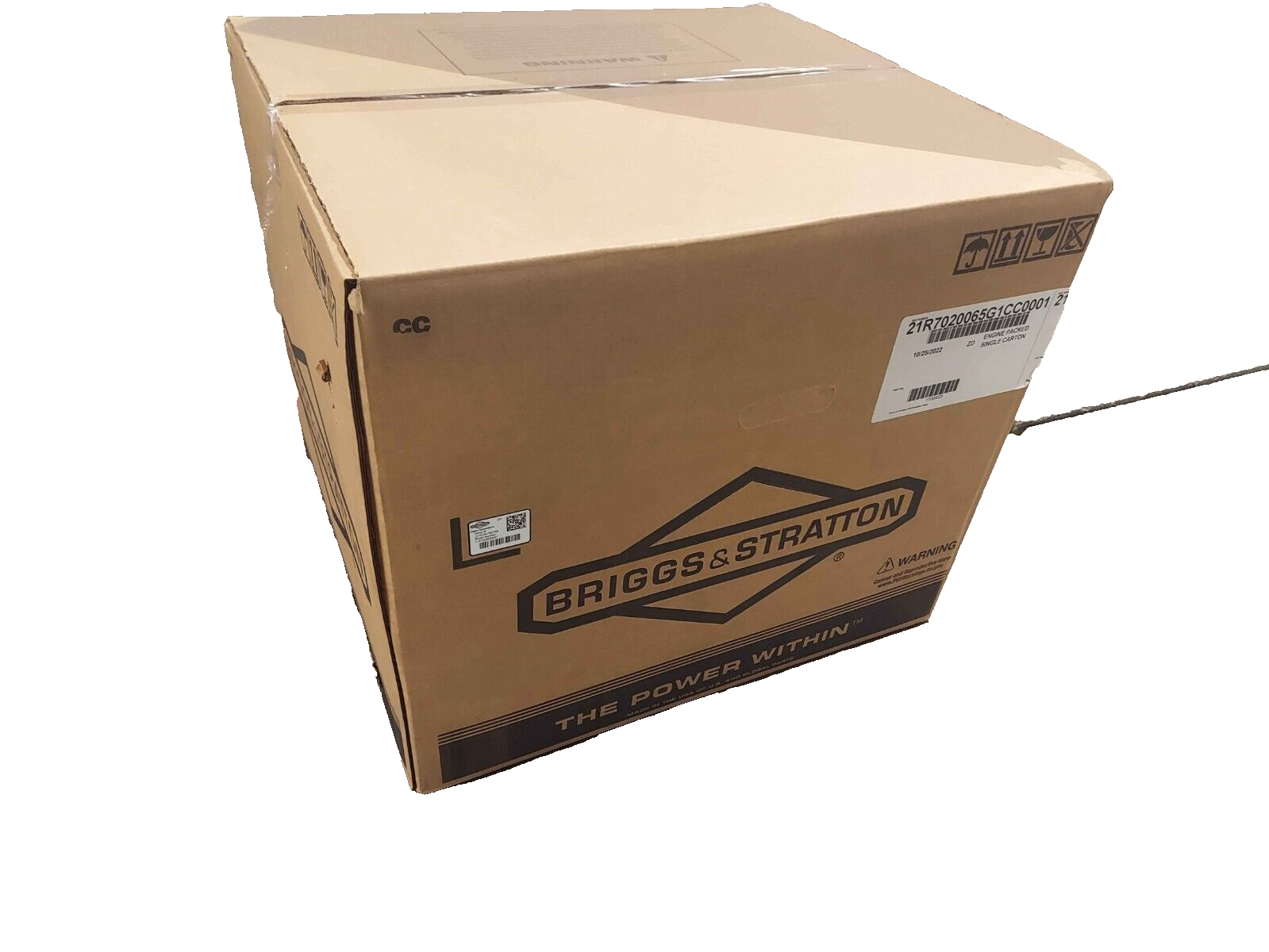 Briggs and Stratton 10.5HP - E1050 Engine - 1" by 3-5/32" shaft