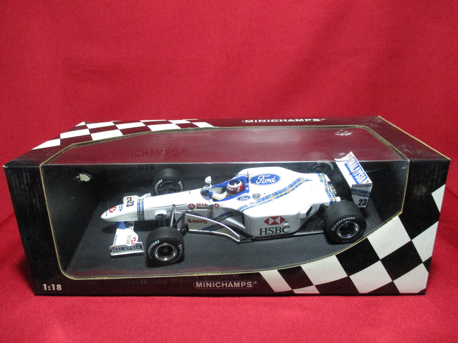 中古】開封 MINICHAMPS ミニチャンプス 1/18 FORD CAPRI POLICE