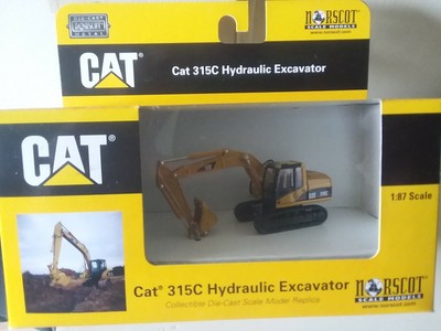 NORSCOT Scale Models CAT 315C Hydraulic Excavator 1:87 scale 55107