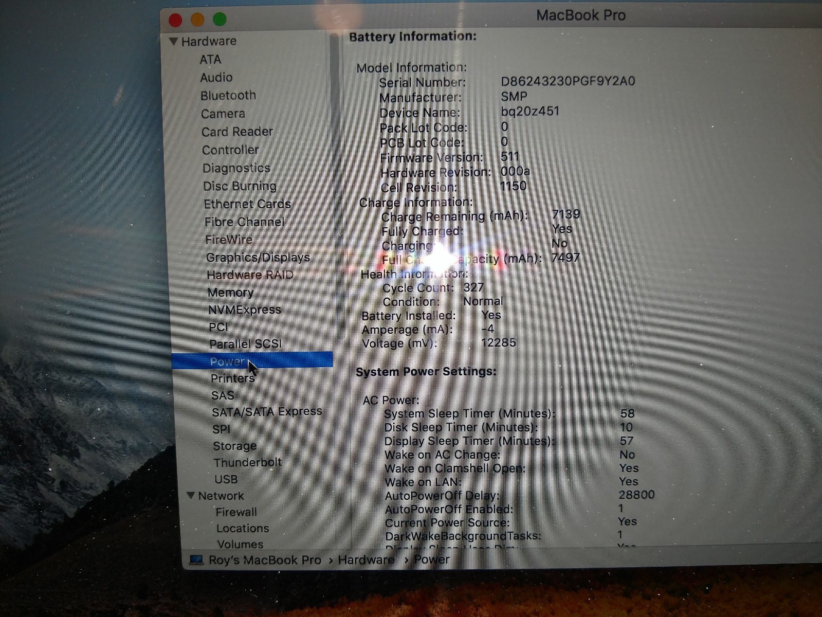 MacBook Retina Pro 15 inch Mid 2012