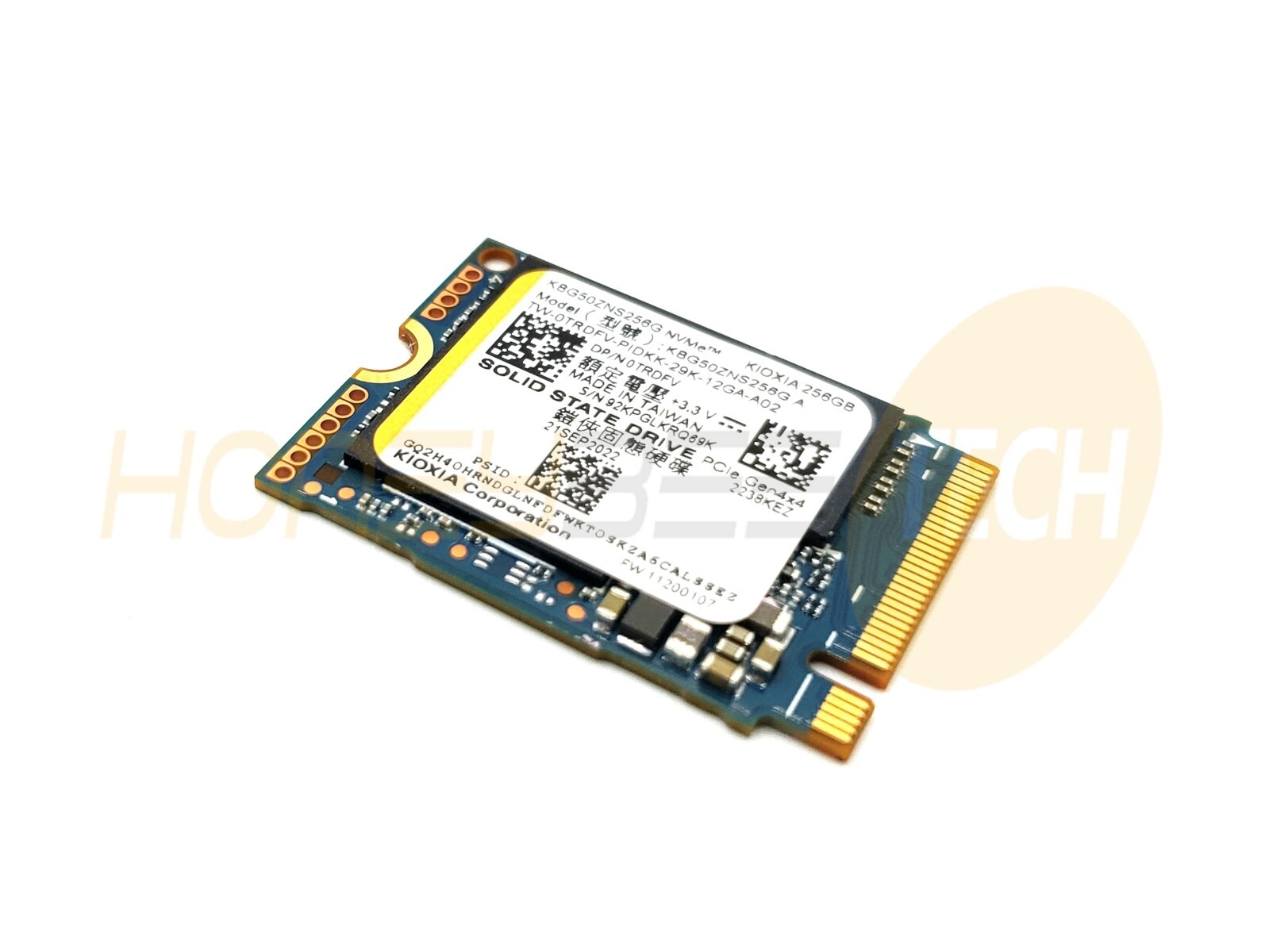 GENUINE DELL 256GB PCIE NVMe M.2 2230 SOLID STATE DRIVE