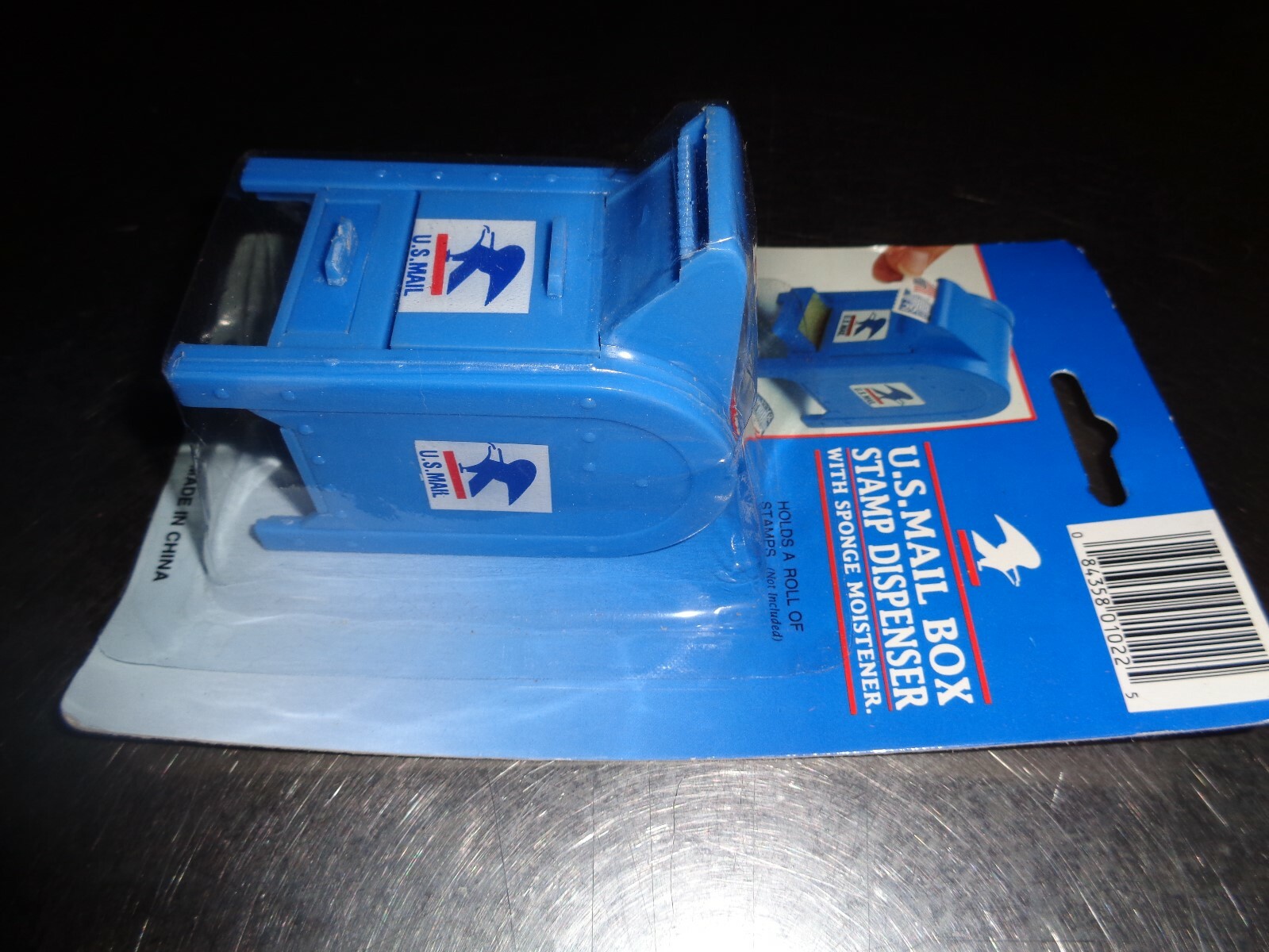 U.S. Mail Mailbox Stamp Dispenser Plastic Replica USPS Collectible
