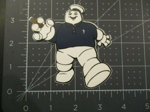 WILLIAM MURRAY Golf bill Stay Puft Marshmallow ghostbusters 3.75" STICKER decal