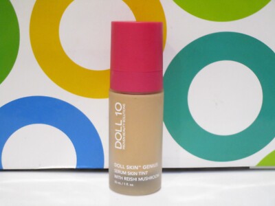 DOLL 10 ~ DOLL SKIN GENIUS SERUM SKIN TINT ~ MEDIUM ~ 1 OZ