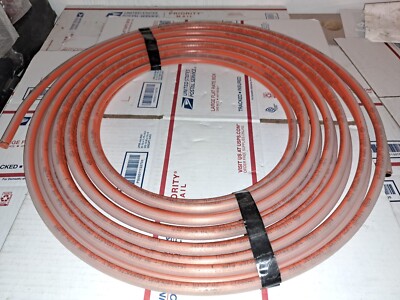 3/8'' x 50ft Coated Copper Line - Heat Tubing Oil Burner Beckett AFG Riello Wayne