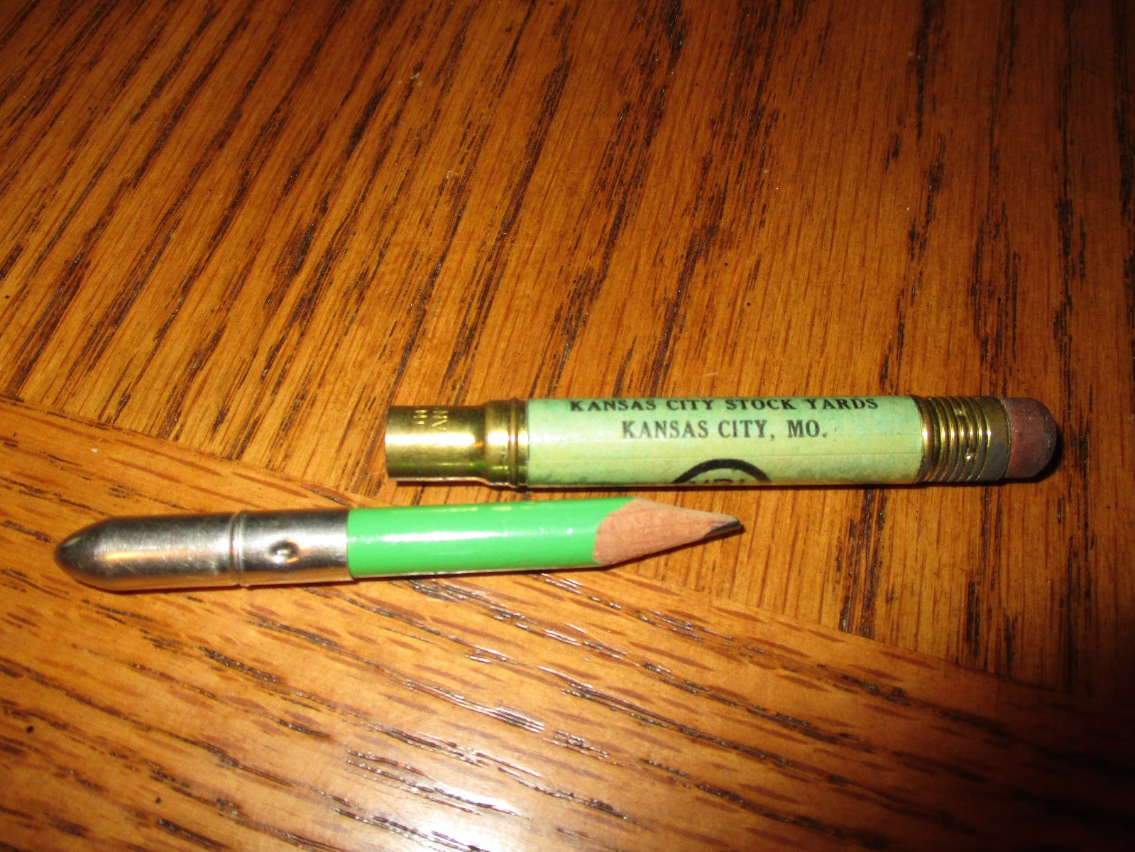 Old Bullet Pencil Martin, Blomquist & Lee Live Stock Comission Co. Kansas City