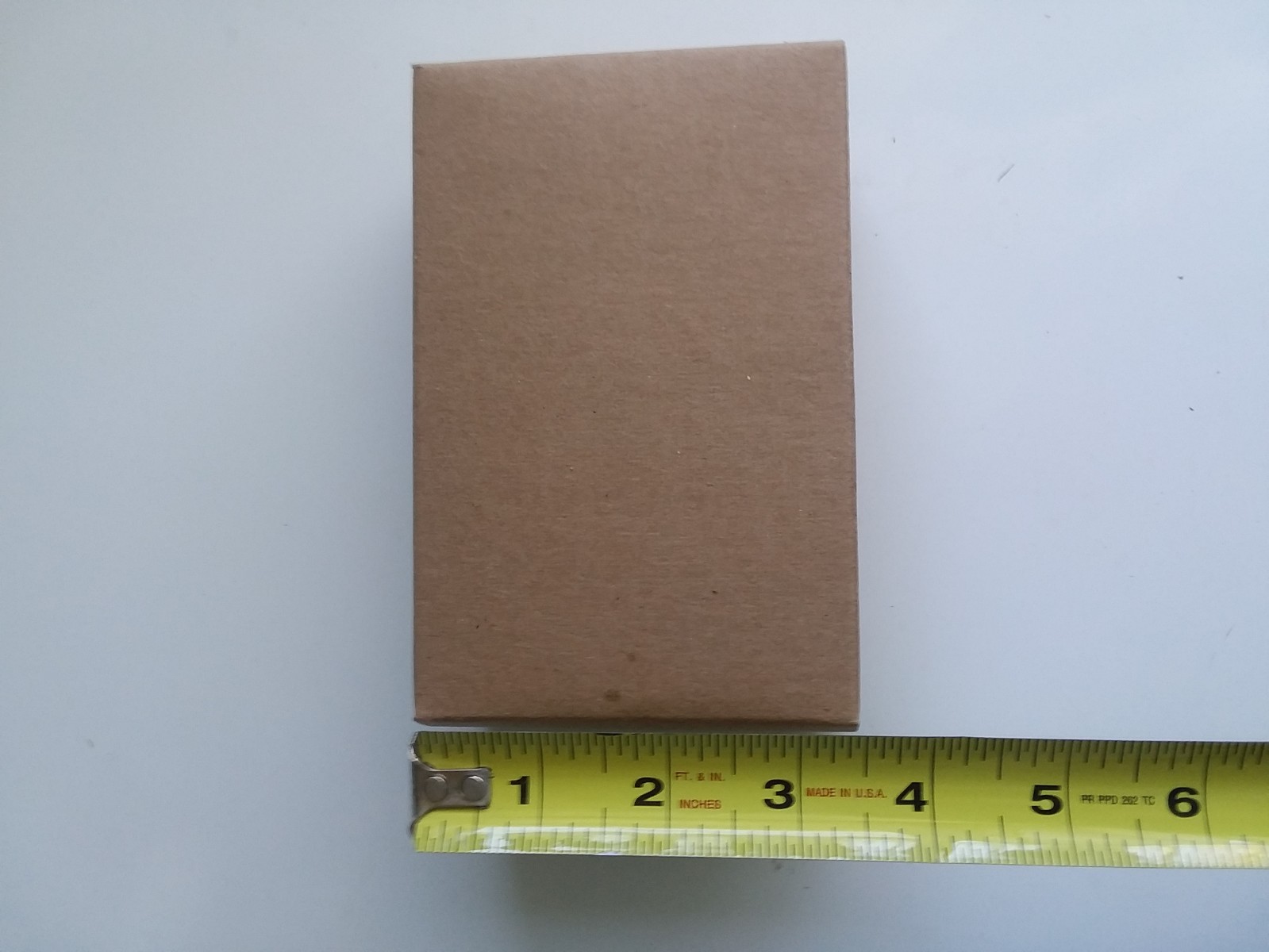 REVERSE TUCK SMALL PARTS BOX 3- 5/8 x 2- 3/4 x 5- 7/16