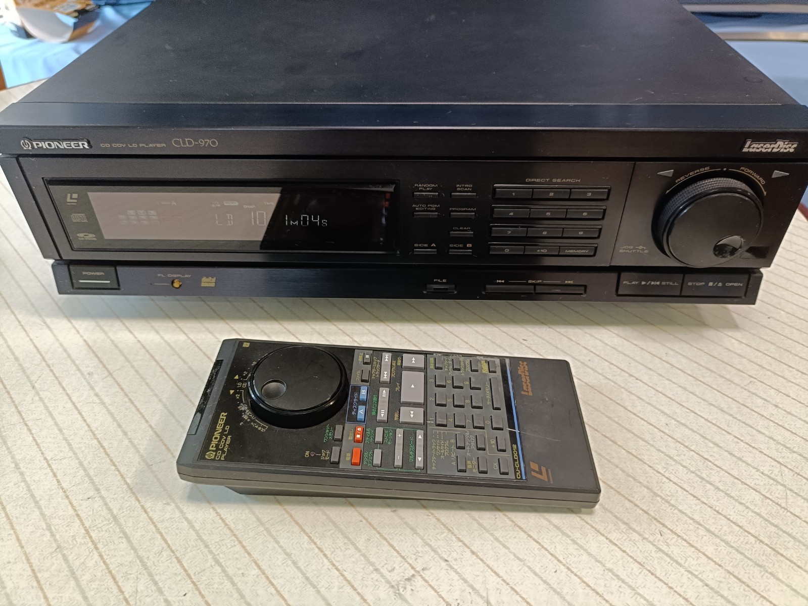 Pioneer パイオニア CLD-970 レーザーディスクプレーヤー K/01