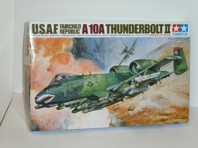 TAMIYA 61028 1/48 A-10A THUNDERBOLT II JET FIGHTER OPEN/FSI