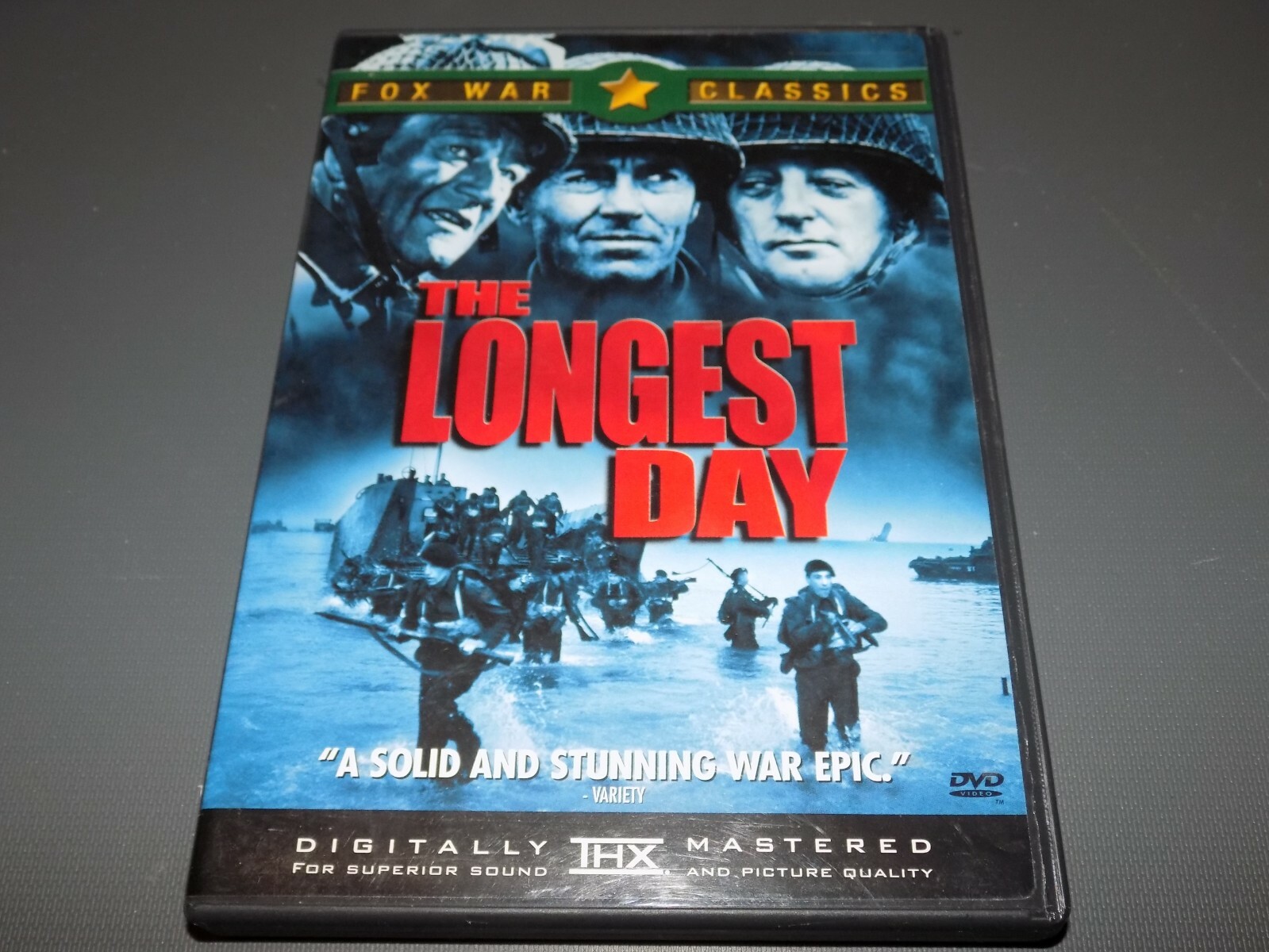 THE LONGEST DAY FOX WAR CLASSICS D-Day Epic Movie John Wayne