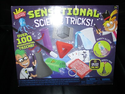 Sensational Science Tricks Over 100 Magic Tricks Scientific Explorer NEW 