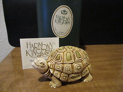 Harmony Kingdom One Step Ahead Turtle UK Made Box Figurine Early Pc