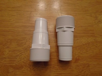 HAYWARD SPX1091Z7PAK2 SET OF 2 COMBO HOSE ADAPTERS FOR ABOVE GROUND POOLS