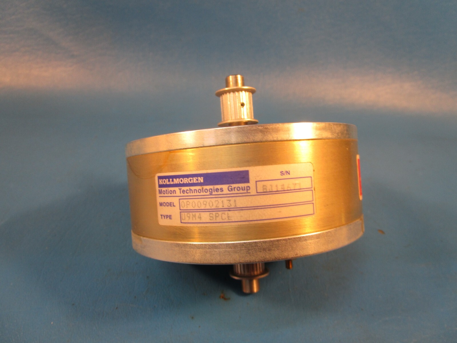 Kollmorgen U9M4, Servo Disc DC Motor, Model 0P00902131, SF Kollmorgen U9M4, Servo Disc DC Motor, Model 0P00902131, SF