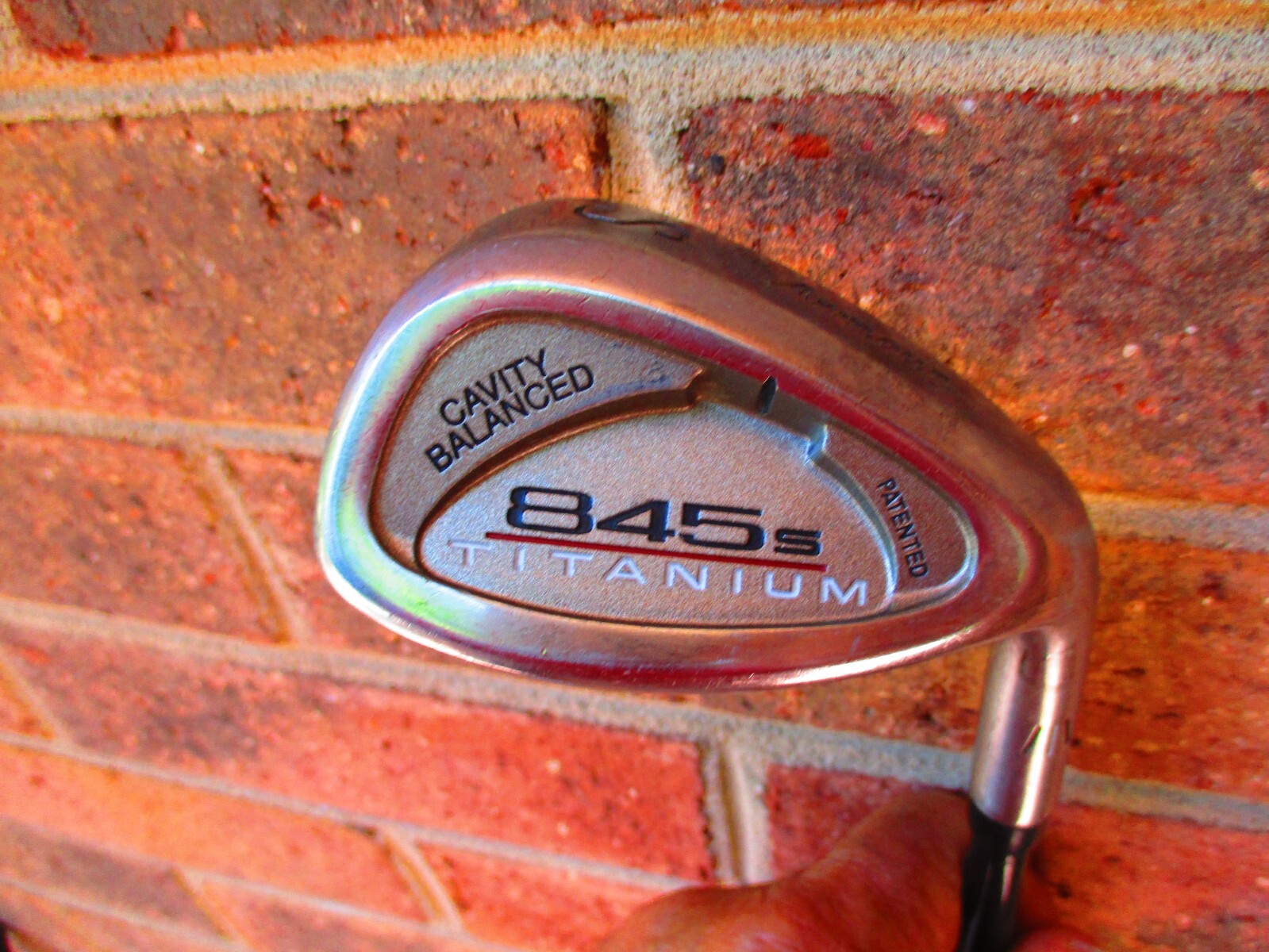 TOMMY ARMOUR 845  TITANIUM S/ WEDGE G FORCE 3.3 AND BONUS jr. TITANIUM 4 IRON