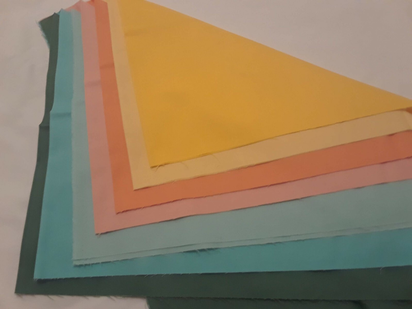 Quilting Kit:  Joseph's Coat 60 x 68 in.  Robert Kaufman Fabrics Uncut