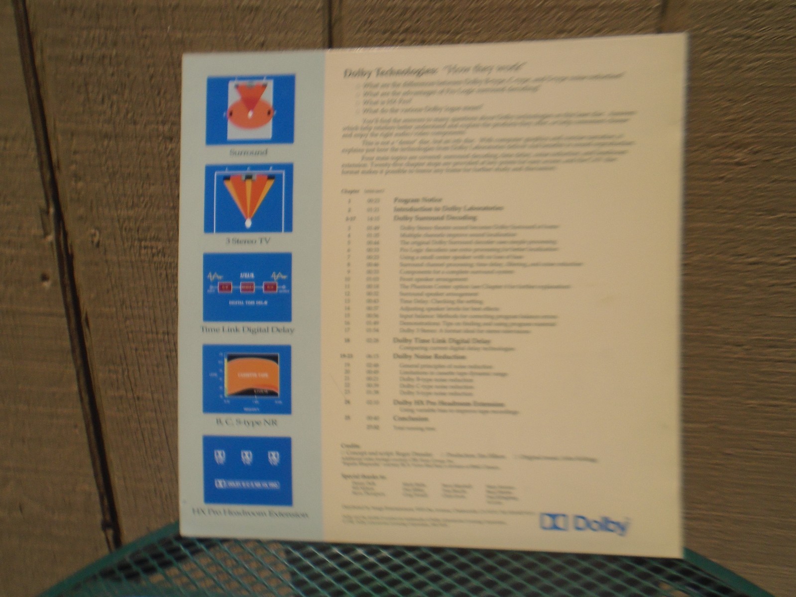 Dolby Technologoes How They Work Laser Disc Laserdisc