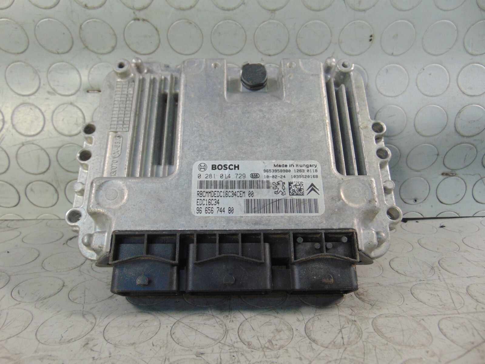 CENTRALINA MOTORE CITROEN C4 GRAND PICASSO 0281014729 9653958990