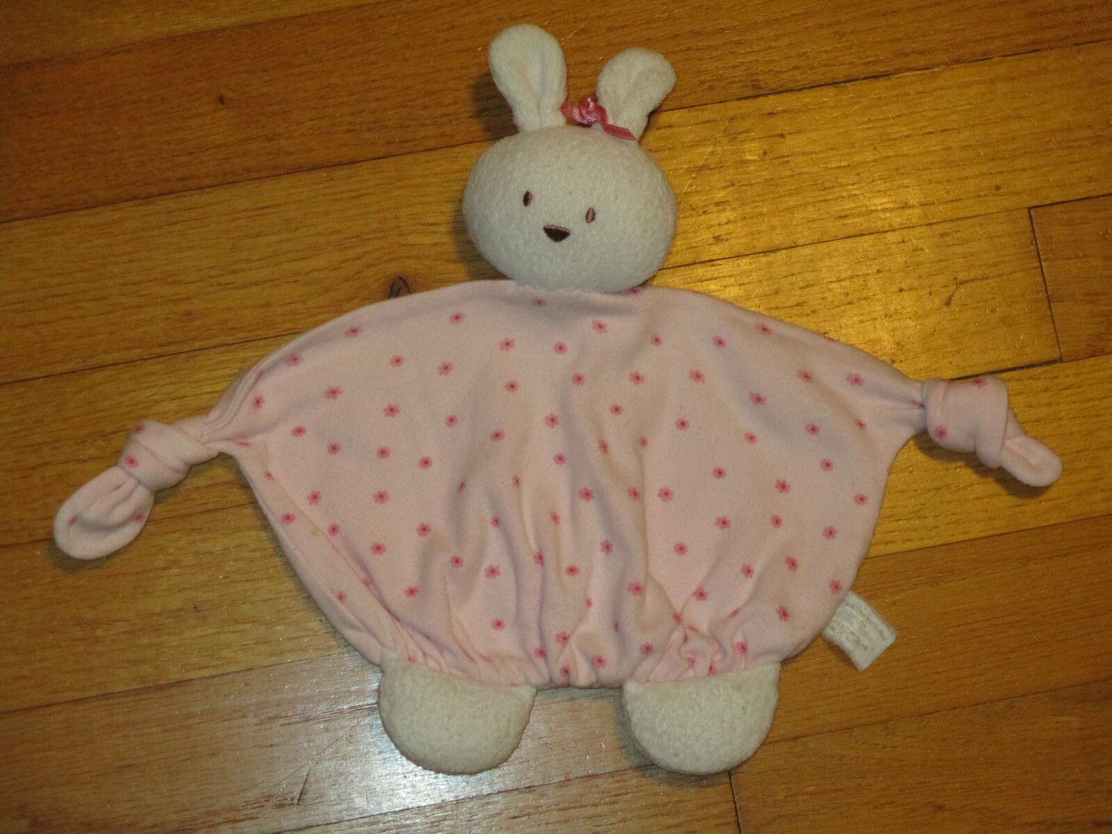 HTF Celebrity International/ KMart? Pink Knot Bunny Security Blanket/LoveyのeBay公認海外通販｜セカイモン