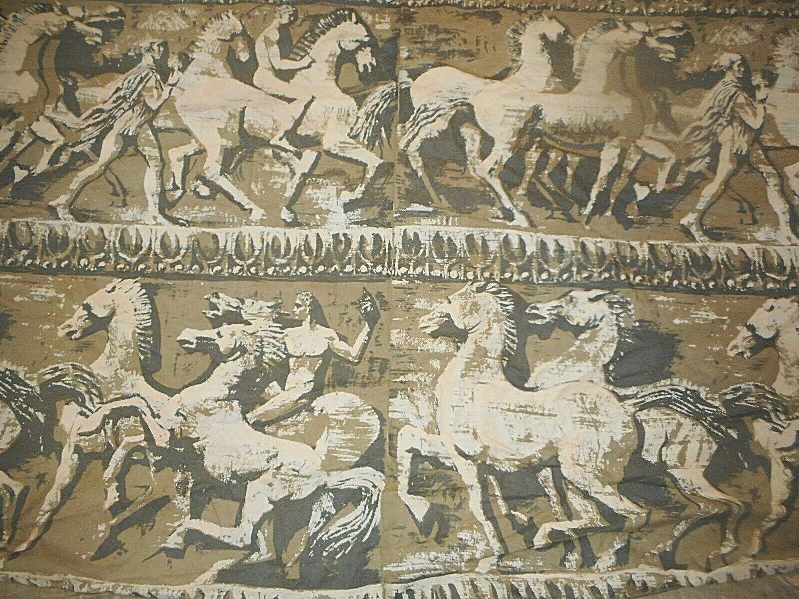 Vintage Fornasetti Style Fabric approx. 116