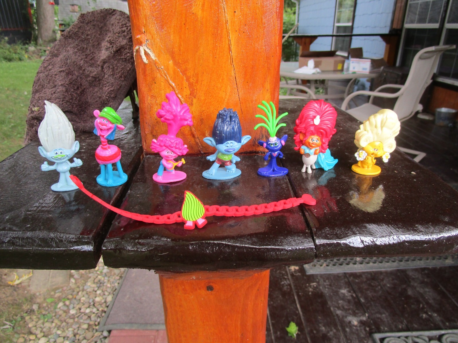 Trolls ドール Dreamworks Hasbro 2015 Mini Trolls Toy Figures Lot Of 3
