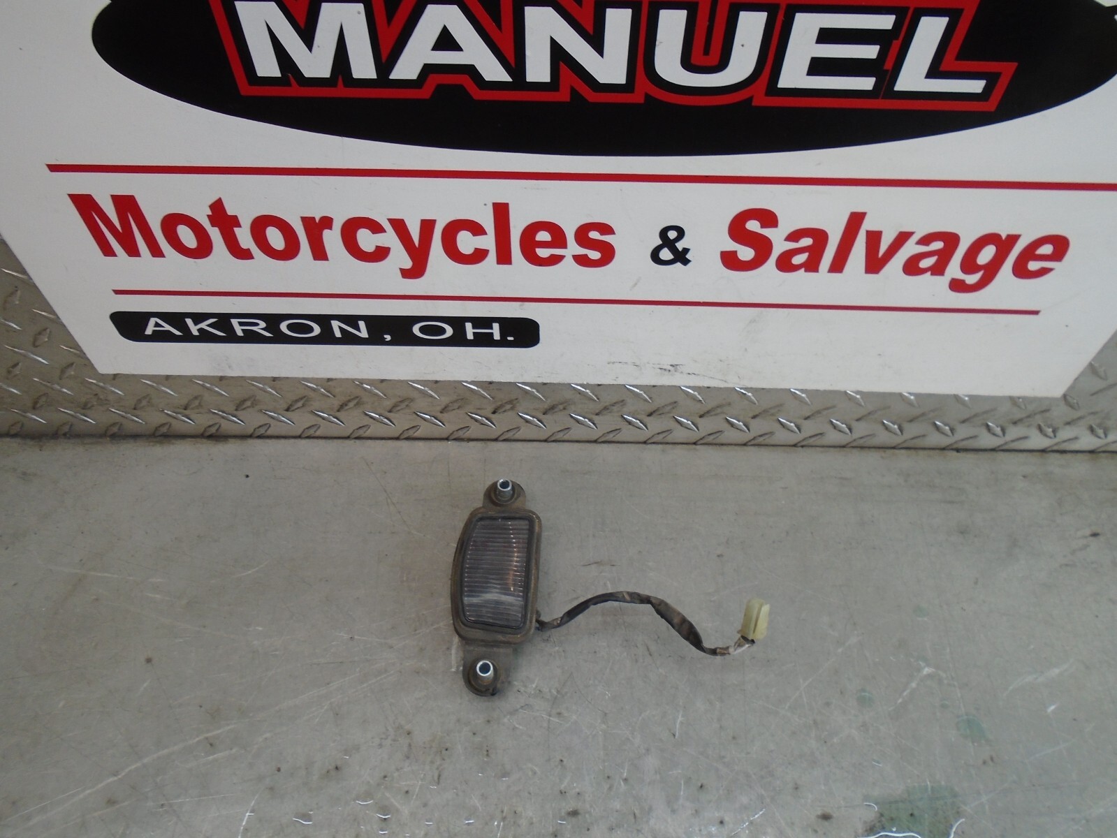 2013 YAMAHA V STAR 1300 XVS1300 CT License Light Unit Assy