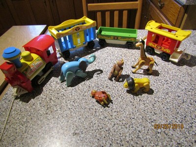 fisher price circus train