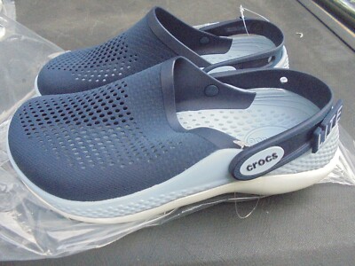New Crocs Lite Ride 360 Clog Men's 5, Women's 7 Navy/Blue Grey