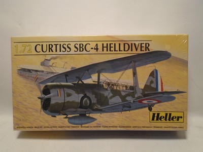 HELLER 80285 1/72 SCALE CURTISS SBC-4 HELLDIVER MINT IN FACTORY SEALED BOX
