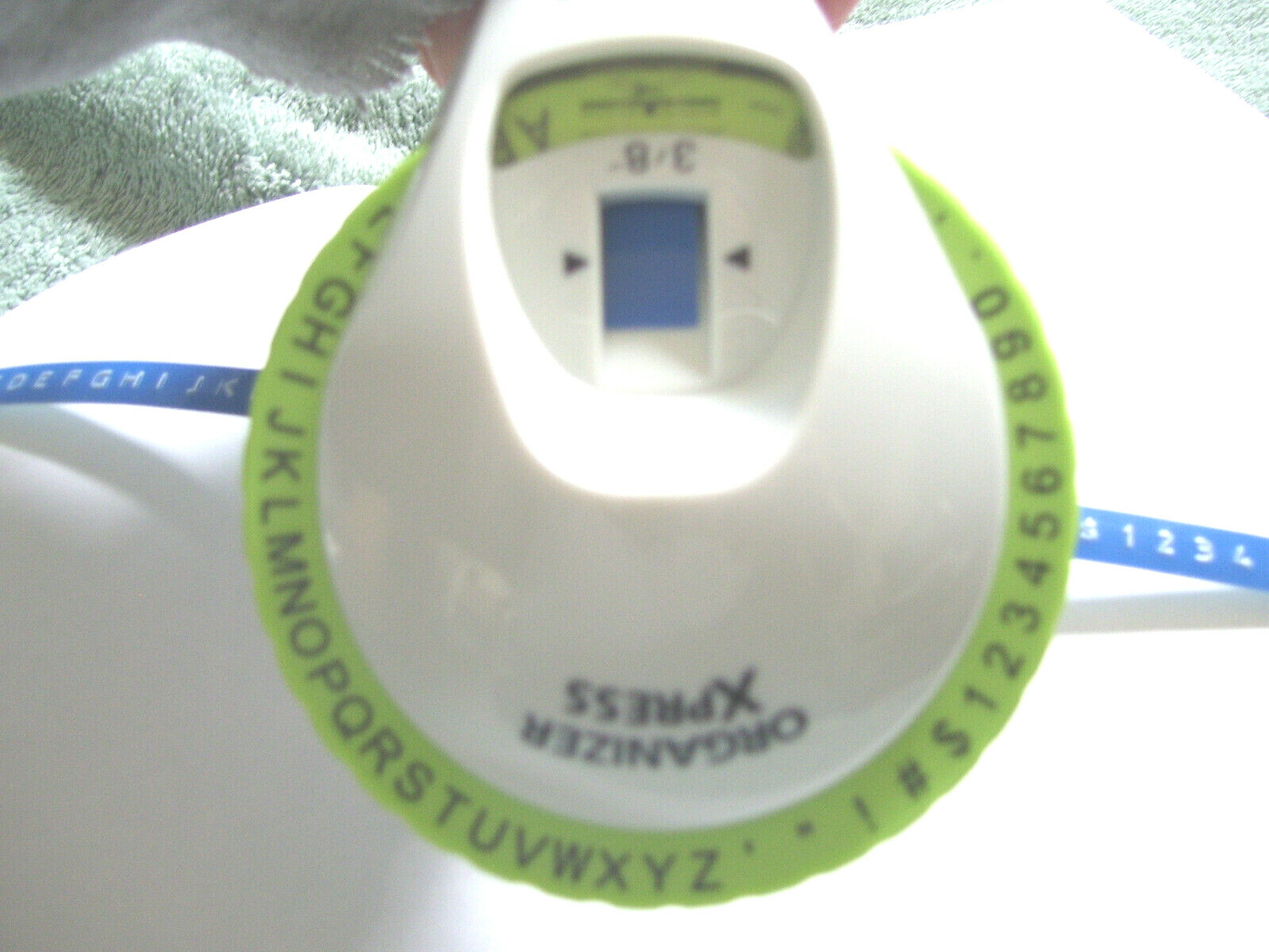 WORKS! DYMO LABEL MAKER Model: Organizer Xpress ~ Handheld 3/8