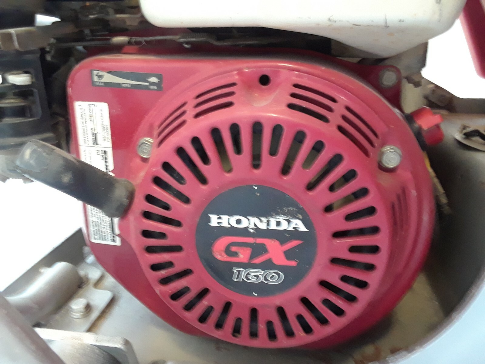 PLATE COMPACTOR Silver Fox Honda power runs great soil/gravel/paver compaction