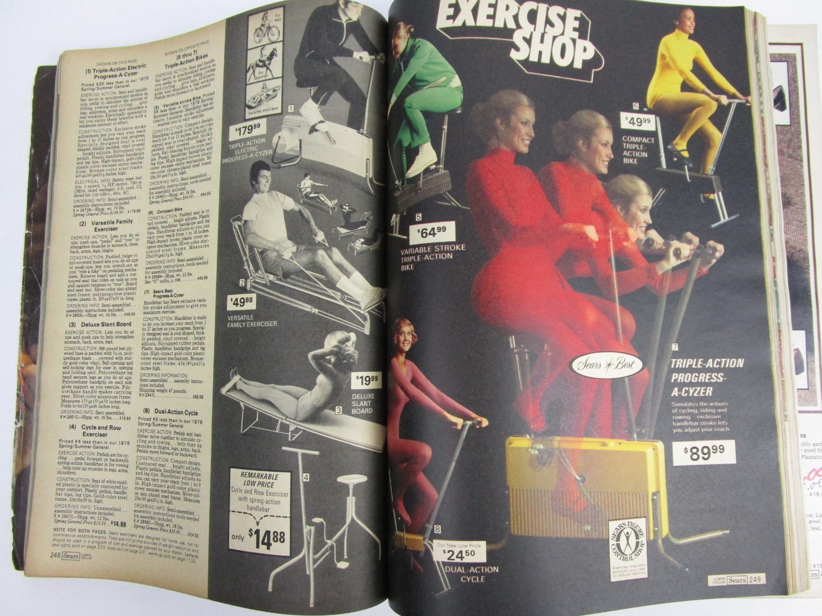 1976 Sears Vtg Catalog Gifts Shoes Clothes Tools Fashion History American Icon