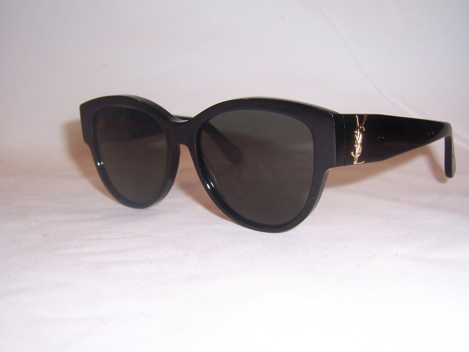 Pre-owned Saint Laurent Sunglasses Sl M3 002 Black/gray Authentic