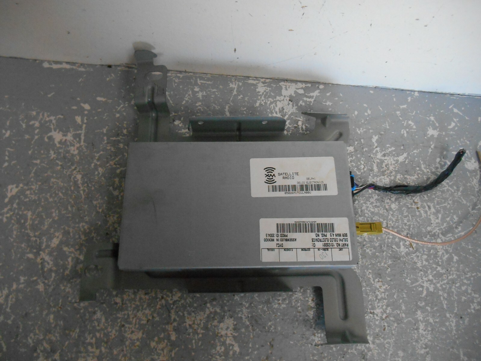 2005 CADILLAC SRX SATELLITE RADIO MODULE 25768139 (P7091) | eBay