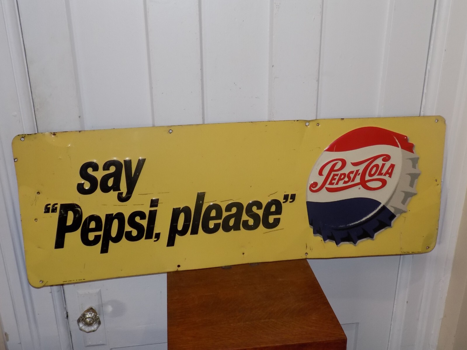 ペプシコーラ温度計 1969 ヴィンテージsay“Pepsi, please” ペプシコーラ温度計 1969 ヴィンテージsay“Pepsi, please
