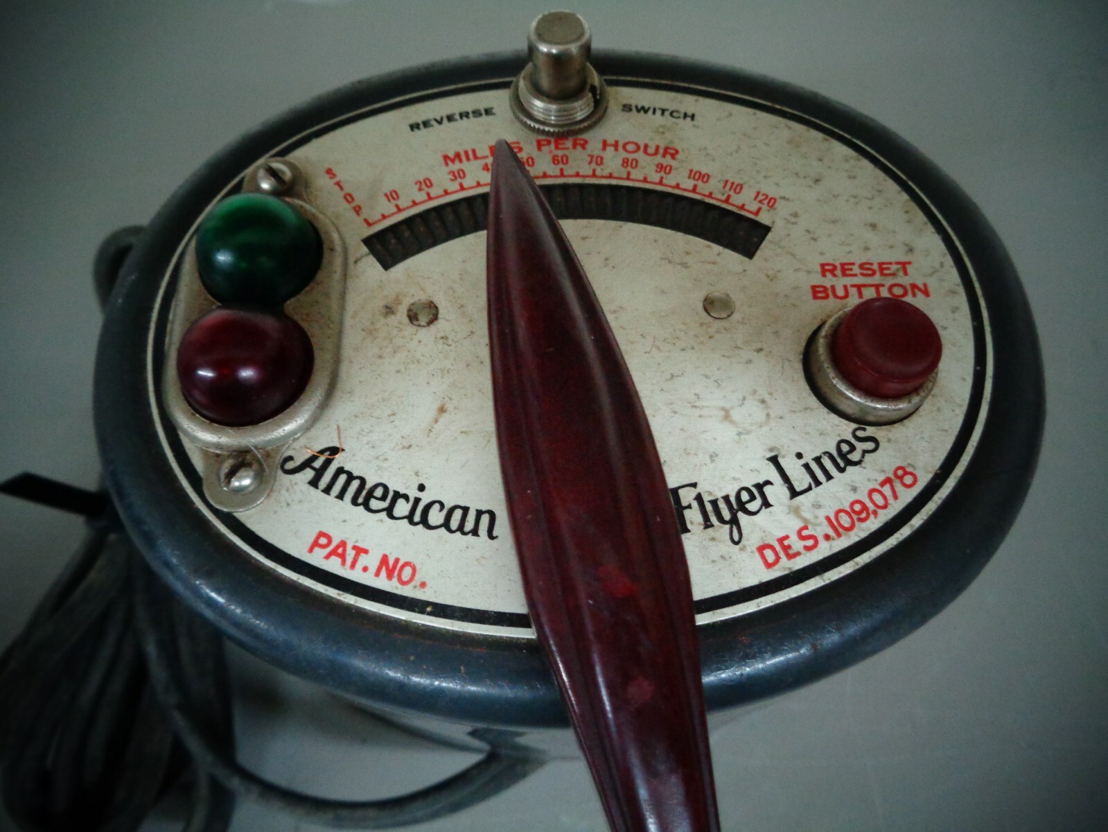 American Flyer #8B 100 Watt Train Transformer Tested Layout Ready Reset Button