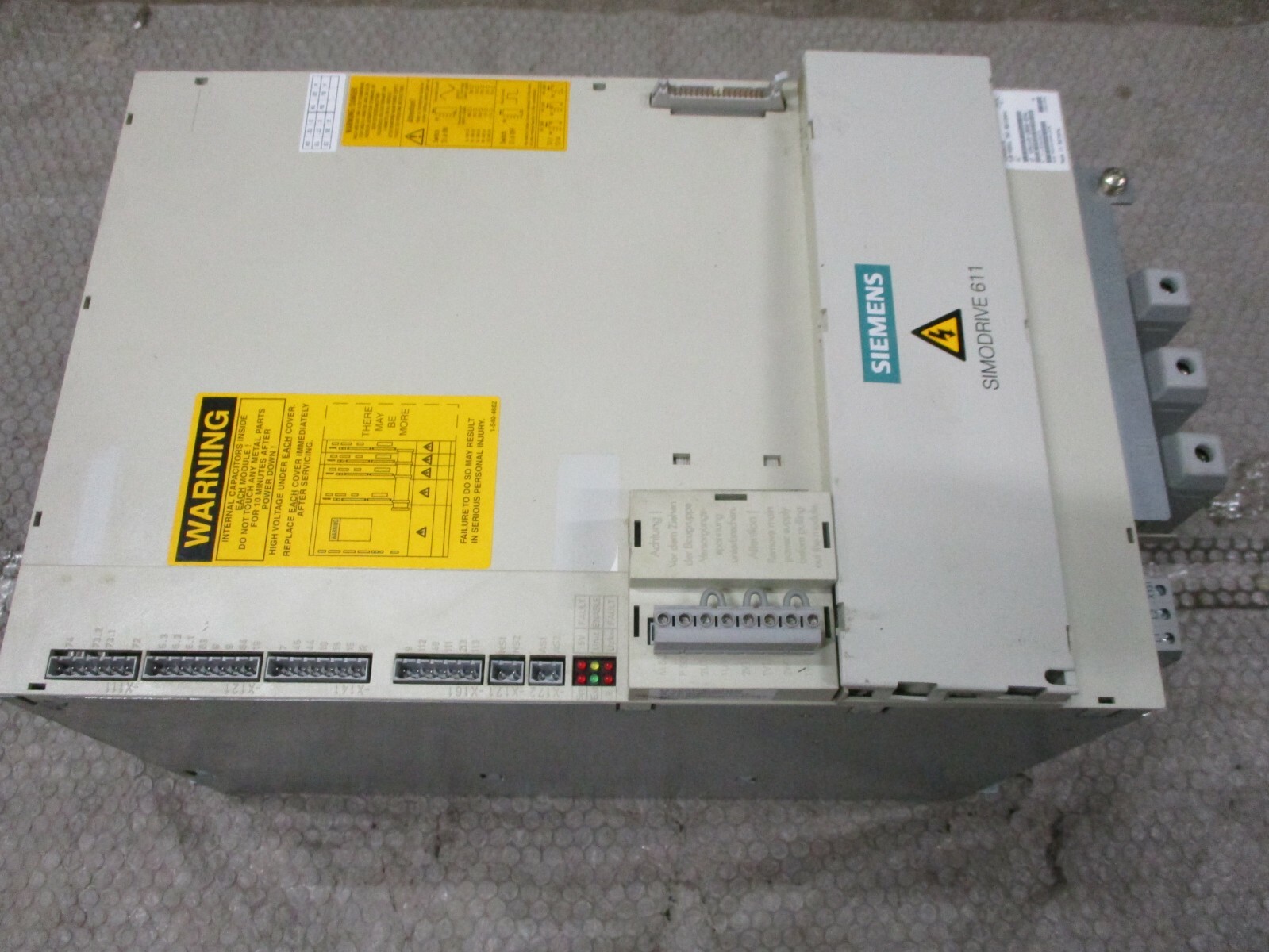その他 rea s1 Siemens 6SN1145-1BB00-0EA1 Simodrive E/R-MODUL INT 80/104kW